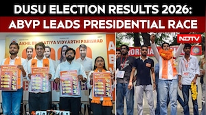 DUSU Election Results 2026: ABVP Leads Presidential Race After First Round Of Counting