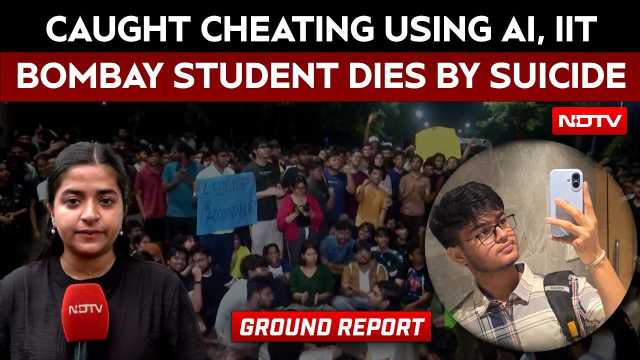 IIT Bombay News | Caught Cheating Using ChatGPT In Exam, IIT Bombay Student Dies By Suicide