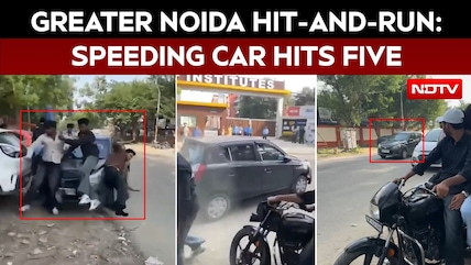 Greater Noida Hit-And-Run: Speeding Car Hits 4&ndash;5 People, Driver Flees