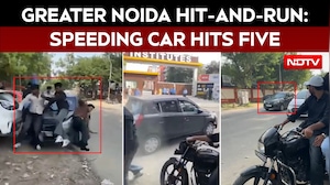 Greater Noida Hit-And-Run: Speeding Car Hits 4&ndash;5 People, Driver Flees