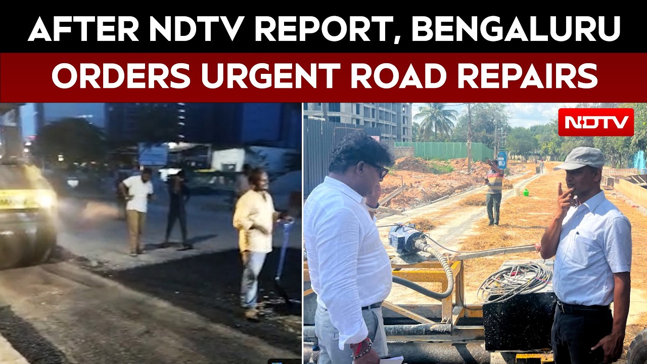Bengaluru News | After NDTV Report, Bengaluru Authority Orders Urgent Road Repairs For Public Safety