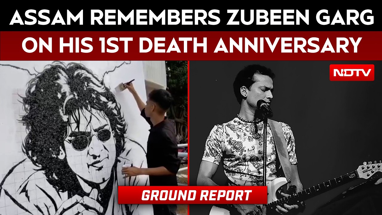 Assam Remembers Music Legend Zubeen Garg On His 1st Death Anniversary