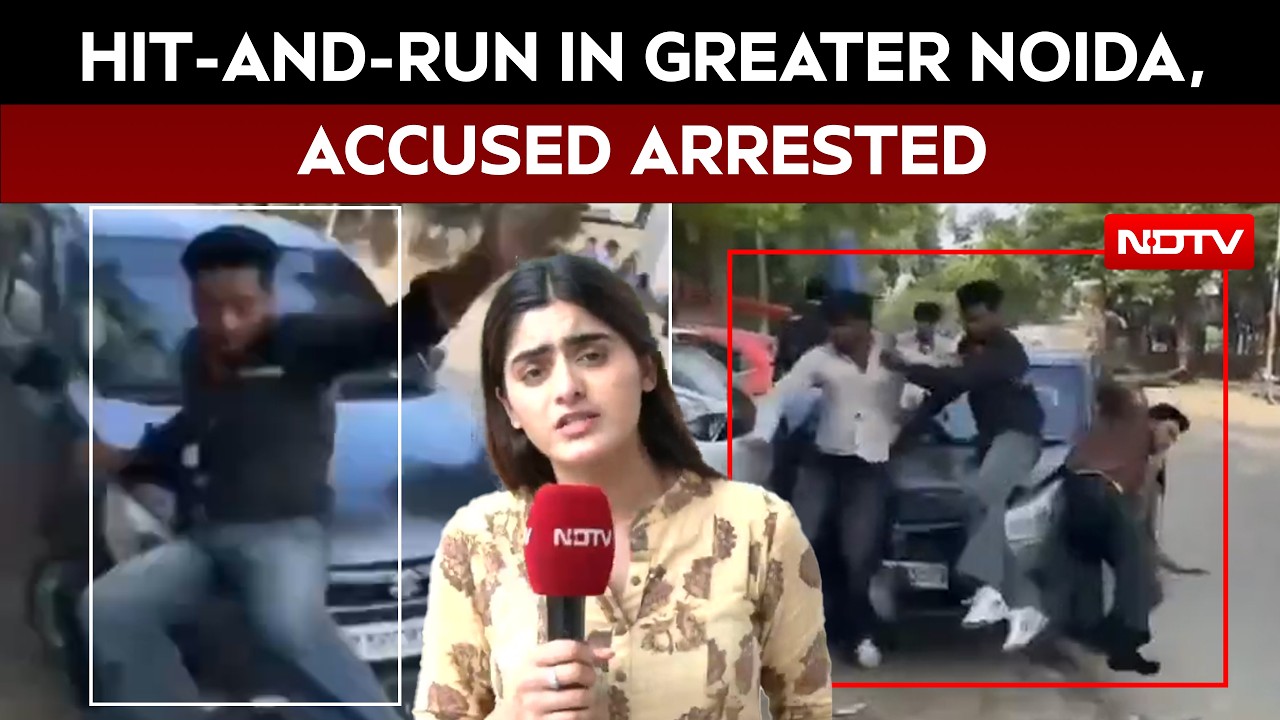 Greater Noida Hit-And-Run: Car Owner, Accused Arrested After Viral Video