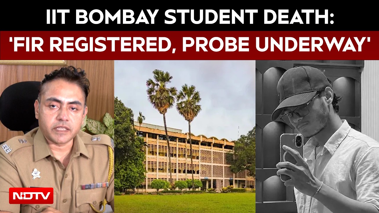 IIT Bombay Student Death: FIR Registered For Abetment To Suicide, Says DCP