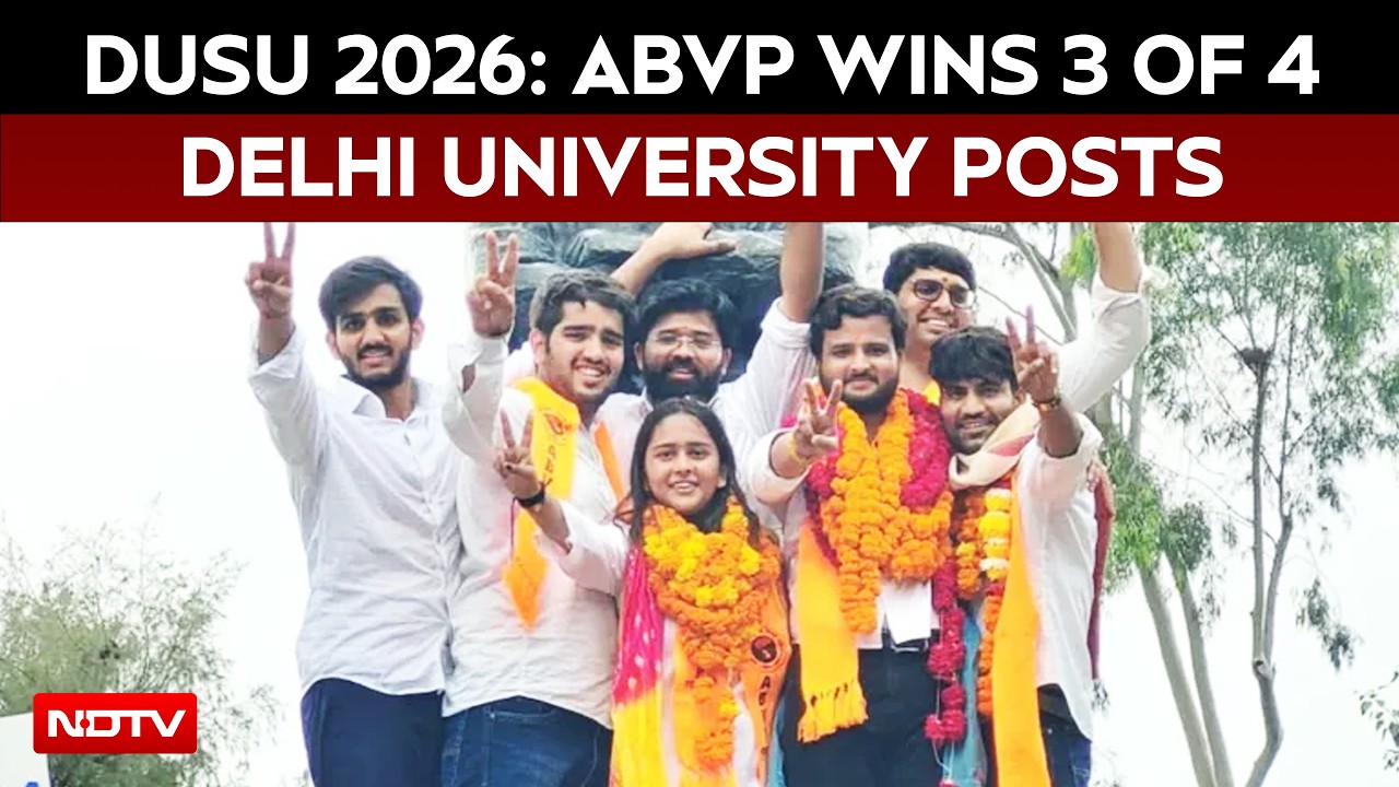 DUSU Election 2026 Results: ABVP Wins President, 2 Other Key Posts; NSUI Draws Blank