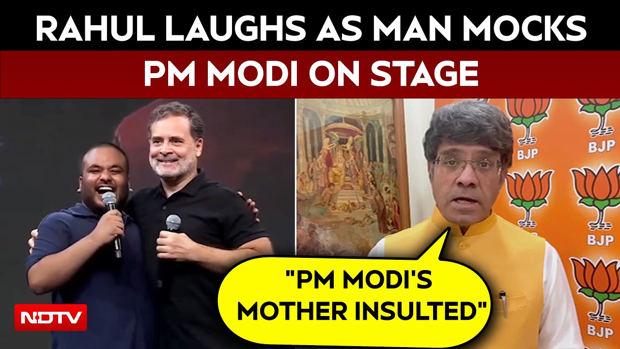 Rahul Gandhi News | PM Modi Mimicry At Rahul Gandhi's Indore Event Sparks BJP Backlash