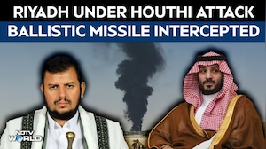 Houthis Fire Ballistic Missile At Riyadh, Saudi Air Defences Intercept Attack