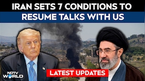 US Iran War Latest News | Iran Sends Seven Conditions To US Via Qatar To Restart Talks