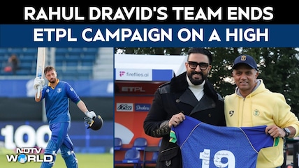 Rahul Dravid&rsquo;s Dublin Guardians End ETPL Campaign On A High
