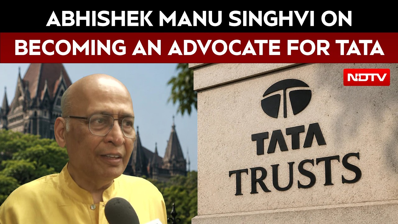 Abhishek Manu Singhvi Opens Up On Being Appointed As An Advocate For Tata Trusts