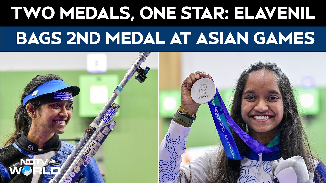 Asian Games 2026: Elavenil Valarivan Wins 2nd Silver, Reflects On Thrilling Final | NDTV Exclusive