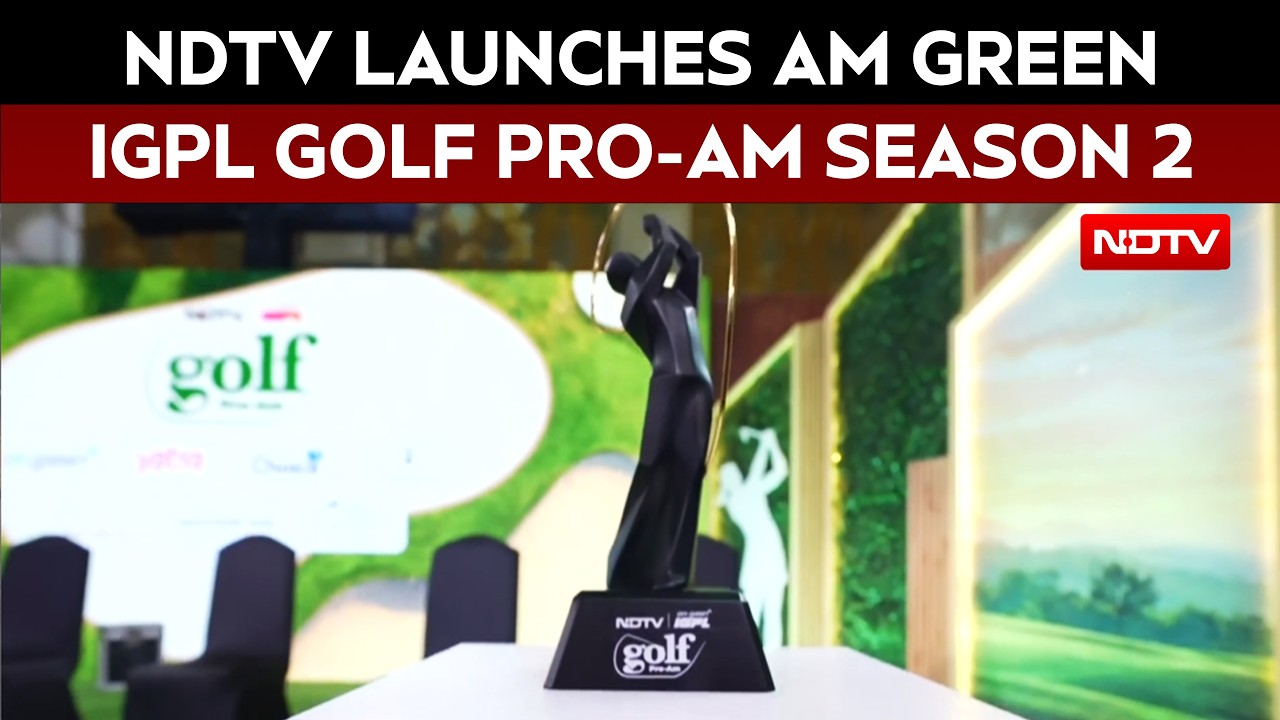 NDTV Launches AM Green IGPL Golf Pro-Am Season 2