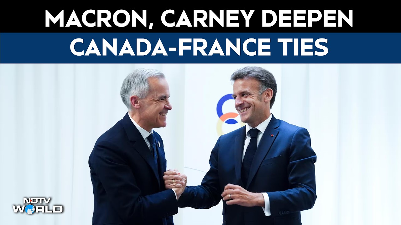 French President Macron, Canadian PM Carney Deepen Canada-France Ties Amid US Trade Tensions
