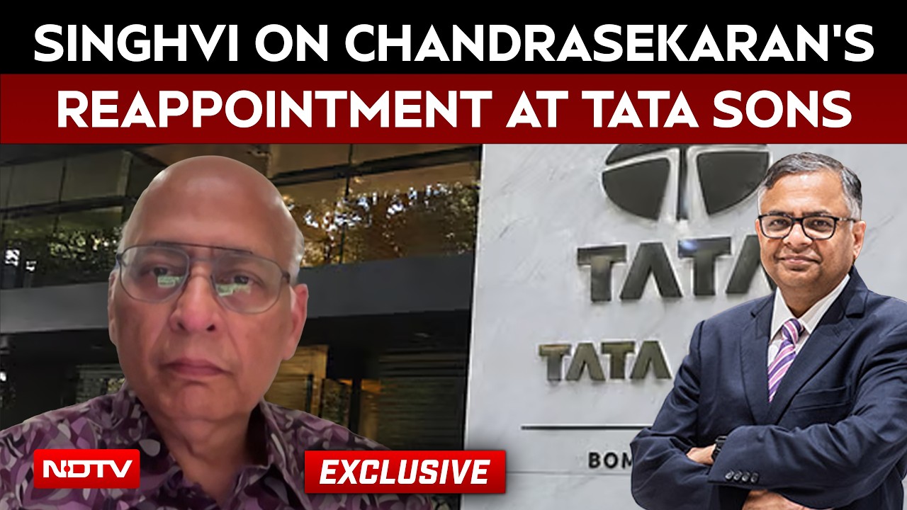 Tata Sons Row: Abhishek Manu Singhvi On Chandra's Reappointment, Trusts' Powers