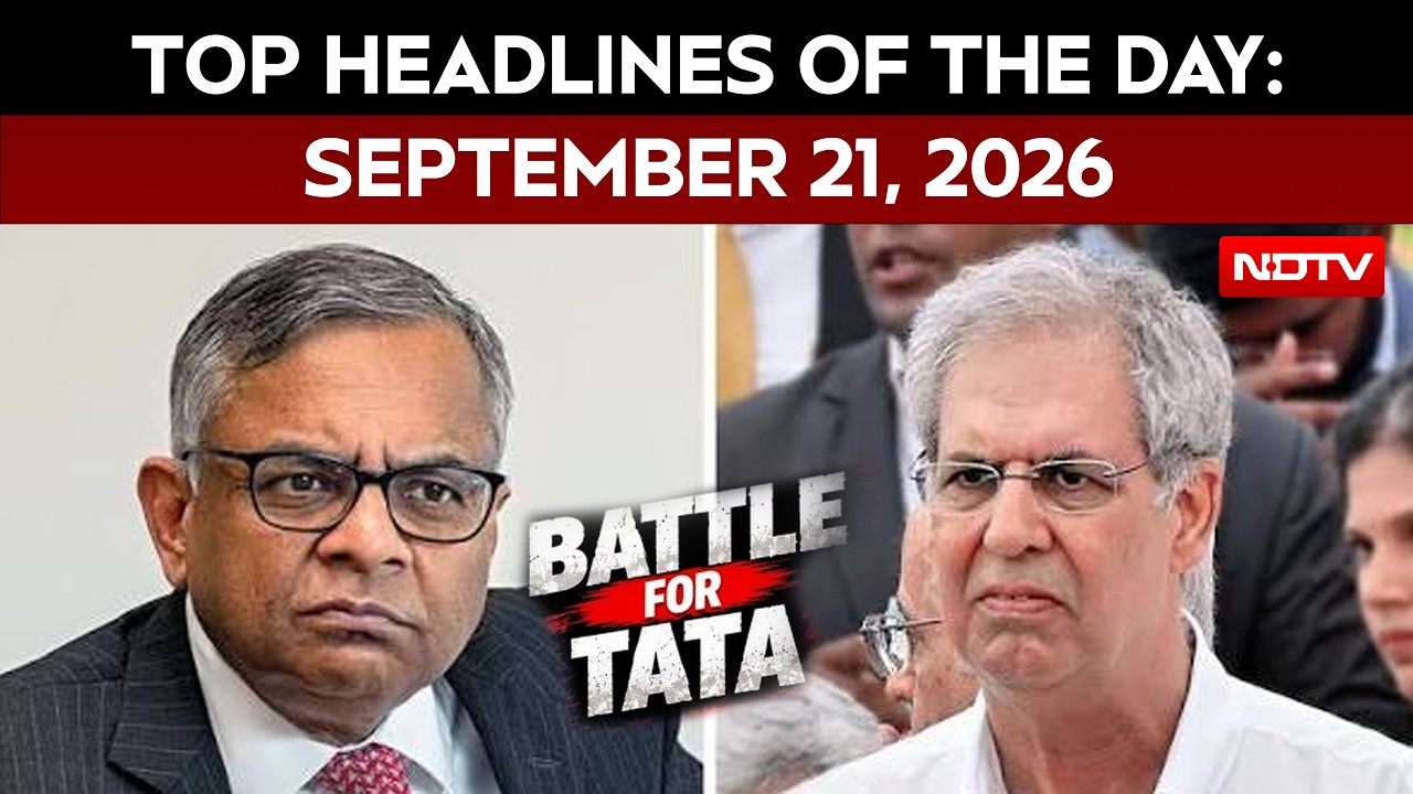Tata vs Tata War | EC Deletion Row | US Iran War | Top Headlines Of 21st September 2026