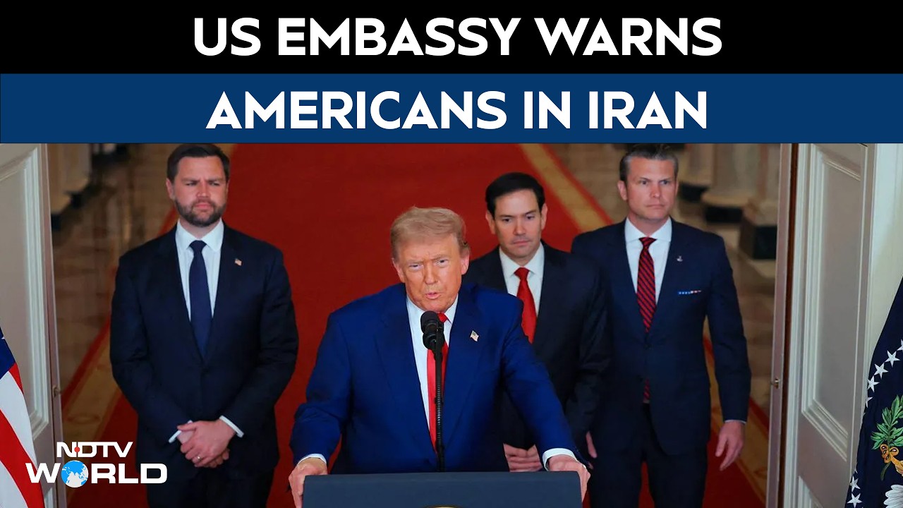 US Warns Americans Against Iran Travel, Flags Risk Of Rapid Conflict Escalation