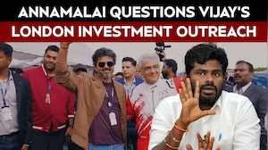 Vijay's London Investment Visit Sparks Political Row, Annamalai And Udhayanidhi Attack