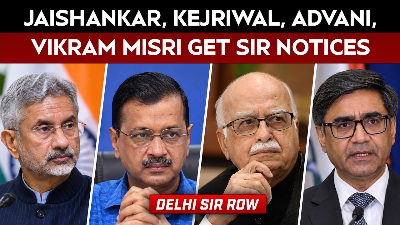 Delhi SIR Notices To Prominent Voters Spark Political Row, EC Clarifies Process