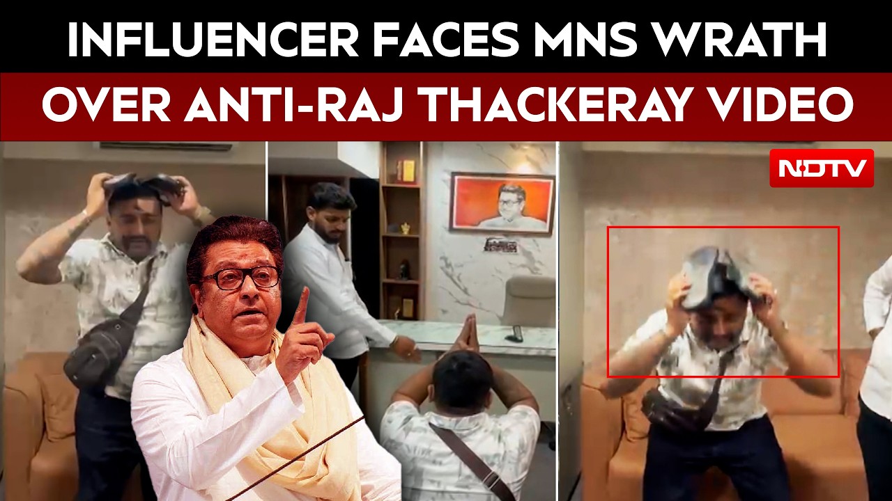 Maharashtra News | Anti-Raj Thackeray Video Sparks MNS Action, Influencer Made To Apologise