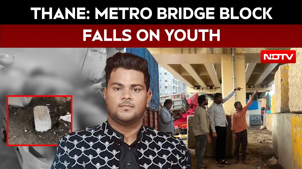 Thane Metro Bridge: Cement Block Falls On 23-Year-Old, Contractor Negligence Alleged