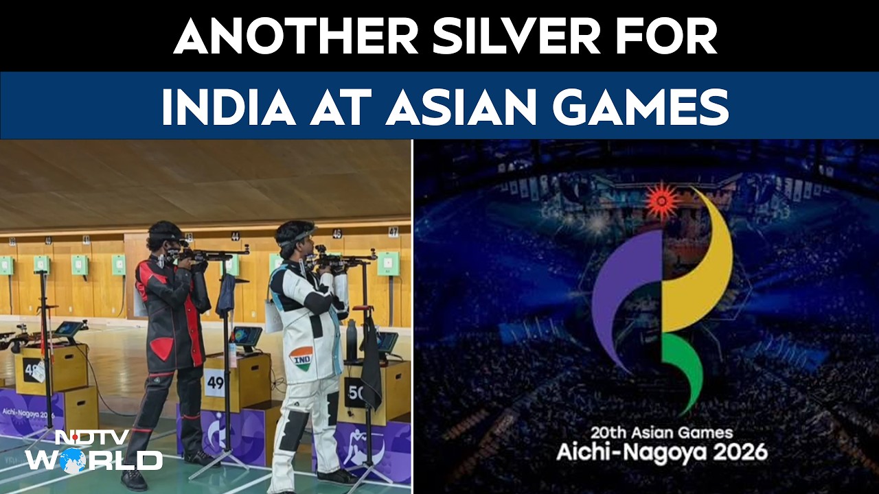 Asian Games 2026 | India Secure Another Silver In Shooting, Take Asian Games Medal Tally To Three