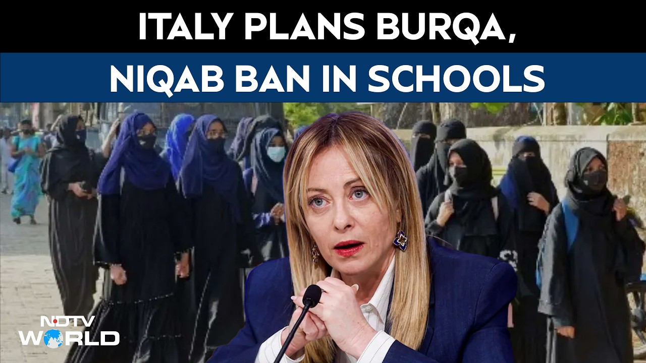 Italy To Ban Burqas And Niqabs In Schools, Limit Foreign Students Per Class
