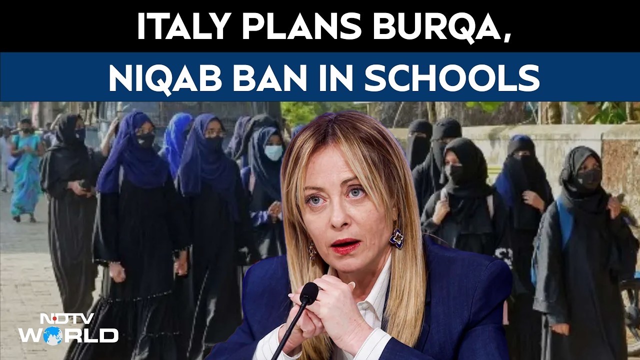 Italy To Ban Burqas And Niqabs In Schools, Limit Foreign Students Per Class
