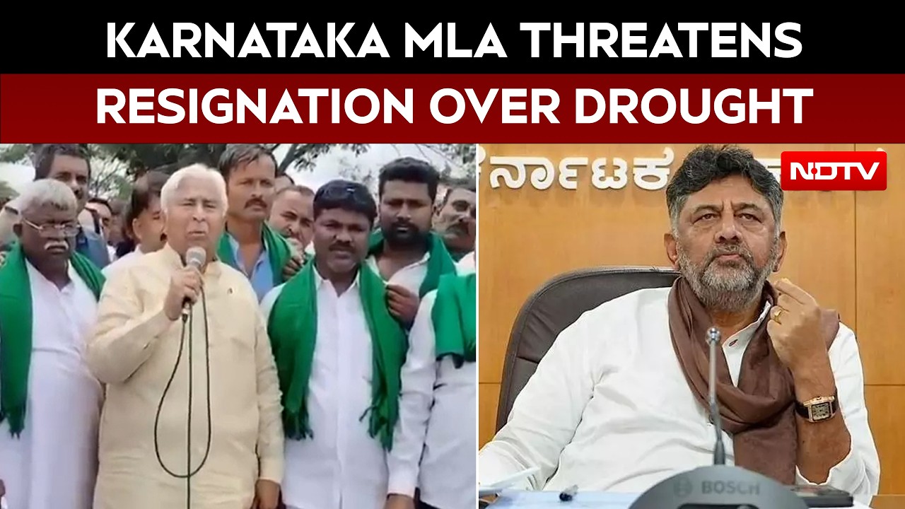 Karnataka Congress MLA HK Patil Warns Of Resignation Over Gadag Drought