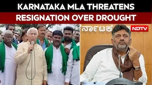Karnataka Congress MLA HK Patil Warns Of Resignation Over Gadag Drought