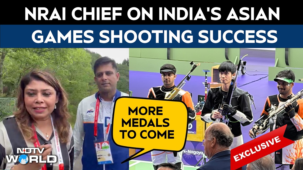 Asian Games | "More Medals To Come": NRAI President On India's Stellar Asian Games Shooting Show