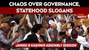 Ruckus In J&K Assembly As BJP Raises Governance Issues, Oppn Demands Statehood