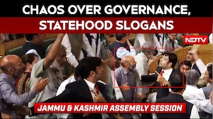 Ruckus In J&K Assembly As BJP Raises Governance Issues, Oppn Demands Statehood
