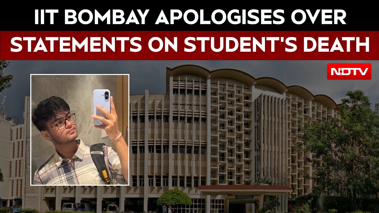 IIT Bombay Suicide | Amid Row, IIT Bombay Apologises For Earlier Statements Over Student's Death