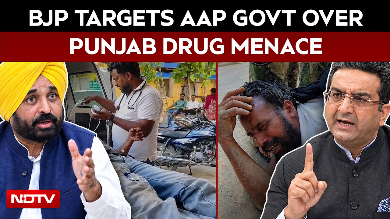 Political Showdown Erupts Over Video Of Man Consuming Poison Over  Punjab Drug Menace