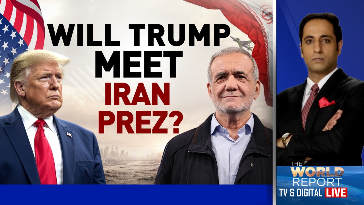US Iran War News | Trump Says He Is ‘Probably Open’ To Meeting Iran's Pezeshkian