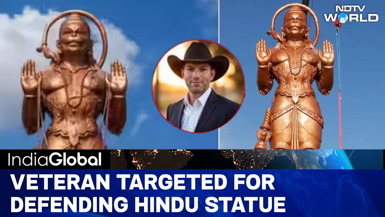Racist trolls target US Army veteran after he defends a 90-foot Hindu statue in Sugar Land Texas