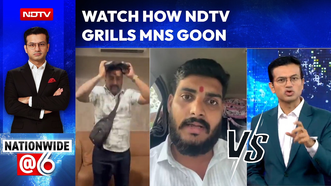 Is This MNS-Style Justice?: Shubham Jagdale Faces NDTV Over Pune Video