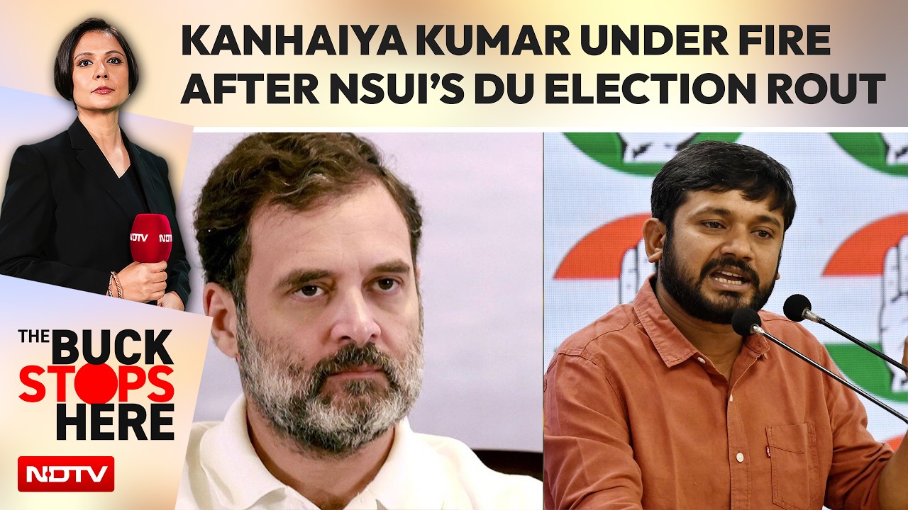 Kanhaiya Kumar Under Fire After NSUI's DU Election Rout