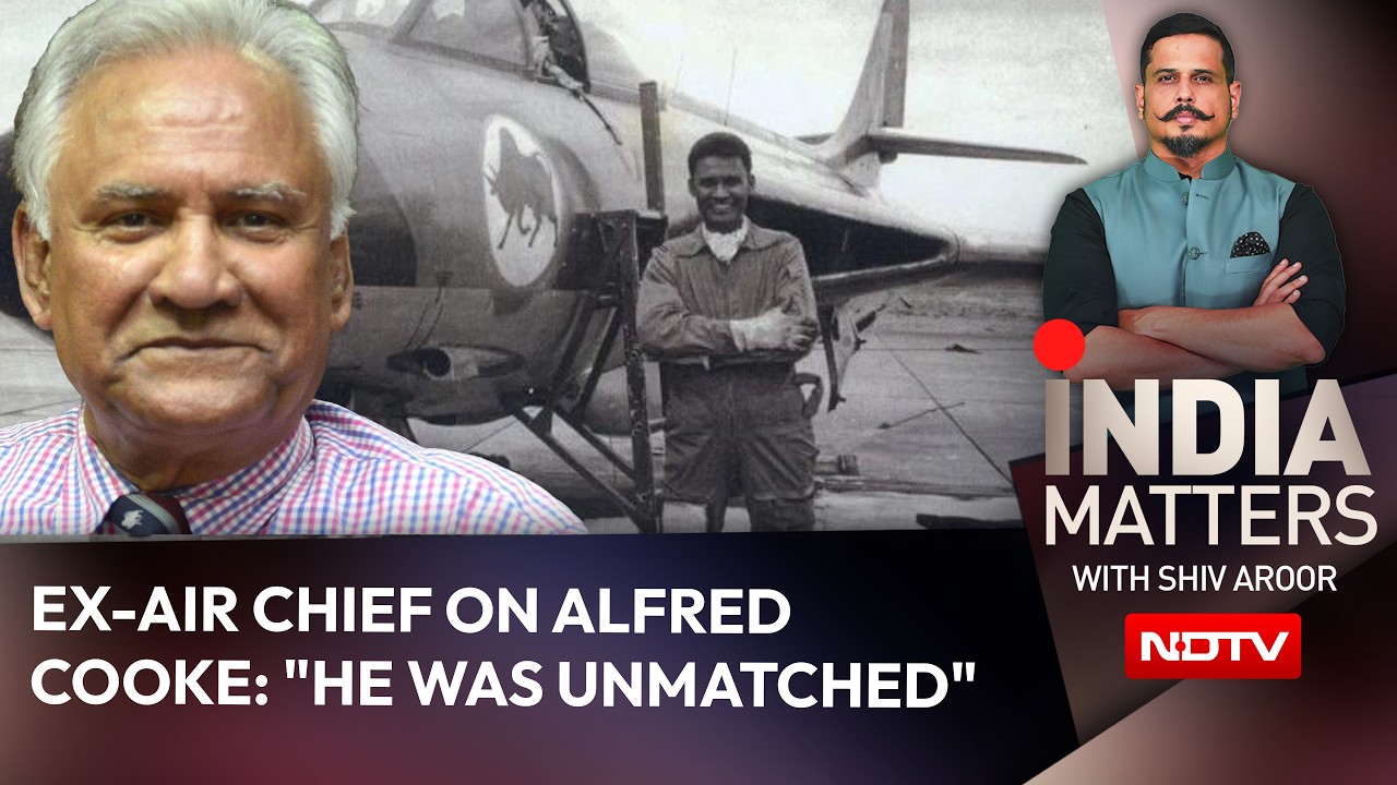 Indian Air Force | Ex-Air Chief Arup Raha On Alfred Cooke: "He Was Unmatched"