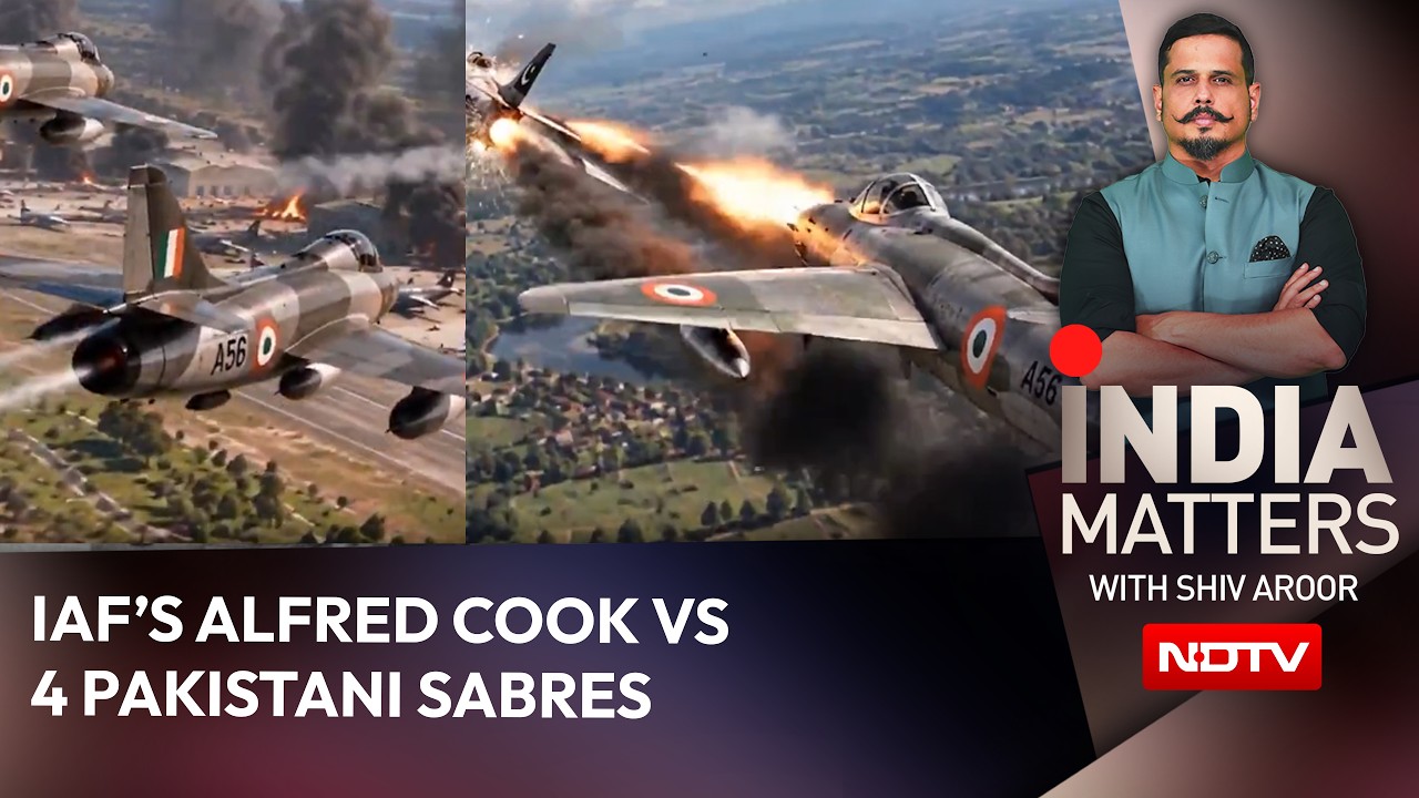 Alfred Cooke vs 4 Pakistani Sabres: The Epic 1965 Dogfight