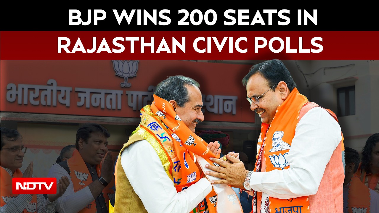 Rajasthan Civic Polls: BJP Wins 200 Seats, While Congress Secured 94