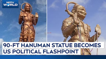 Texas Hanuman Statue: "Tearing This Down" Threat Sparks Outrage