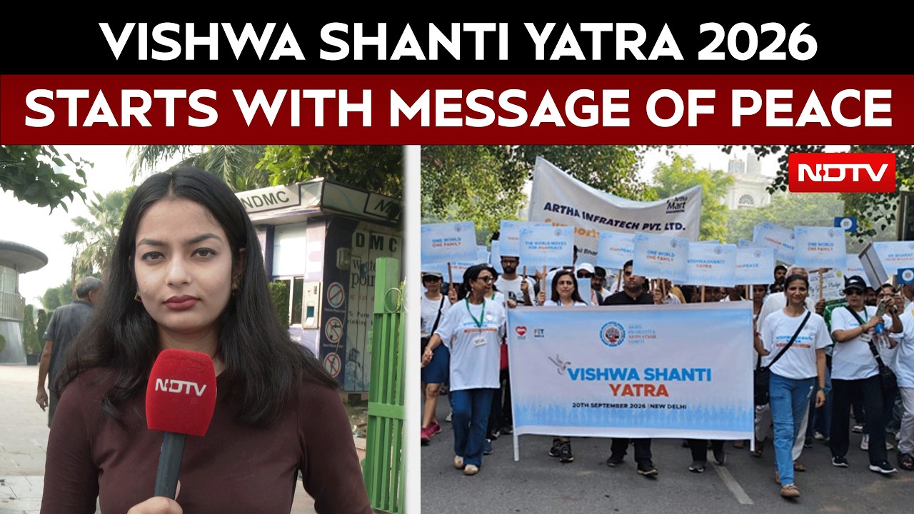 Delhi News | Vishwa Shanti Yatra 2026 Brings Bharat Together For Peace