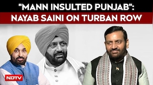 Punjab Elections | Punjab Turban Row: Saini Accuses Mann Of Insulting Punjab