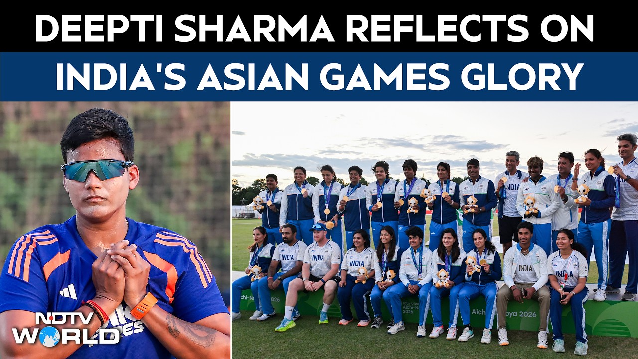 Asian Games 2026: Deepti Sharma Speaks To NDTV After India Retains Gold With Dominant Win Over SL