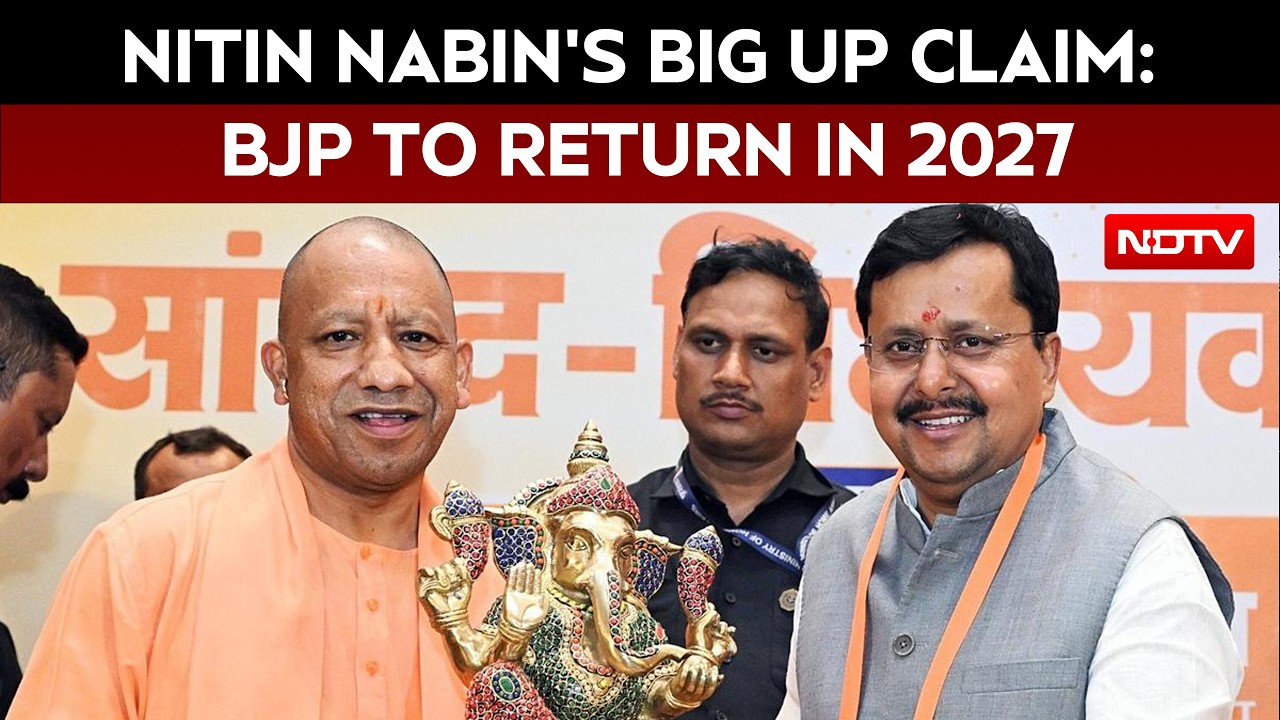Nitin Nabin's Big UP Claim: "BJP Will Form Government With Massive Majority In 2027"