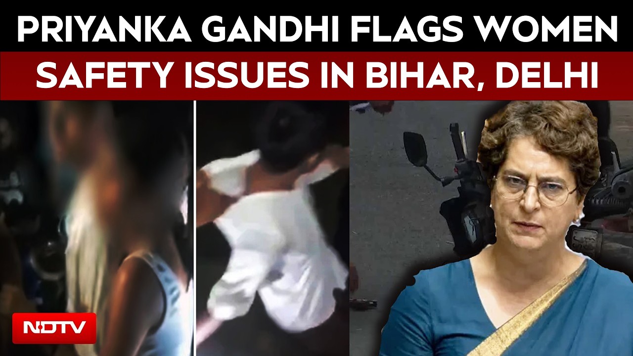 Priyanka Gandhi Raises Concern Over Women Safety, Cites Bihar And Delhi Cases