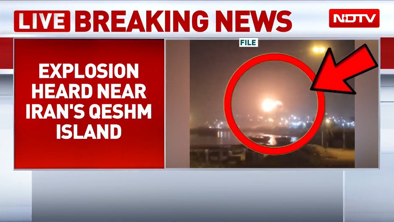 BREAKING NEWS: Explosion Heard Near Iran’s Qeshm Island As Us-iran Talks Take Place