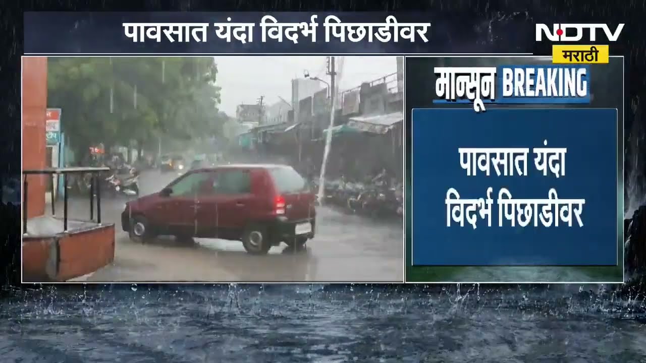 Maharashtra Rain Alert | राज्याच्या अनेक भागांत पावसाचा 'यलो' अलर्ट, तर पावसात यंदा विदर्भ पिछाडीवर