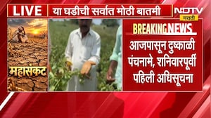 Maharashtra Drought | राज्यात आजपासून दुष्काळी पंचनामे, शनिवारपूर्वी पहिली अधिसूचना | NDTV Marathi